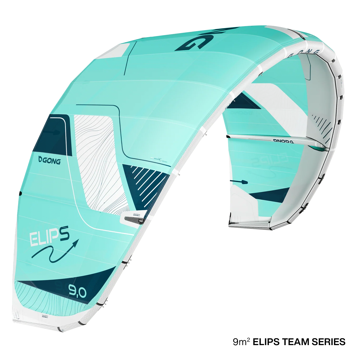 Kite Elips Aramid DP Pro Team Series - 6 m² Sky blue Occasion 11816