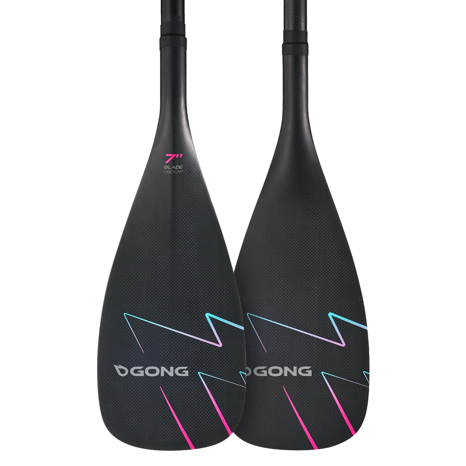 Pagaie Carbon Pro 7 - Carbon Pink / Blue Second Choix 12109