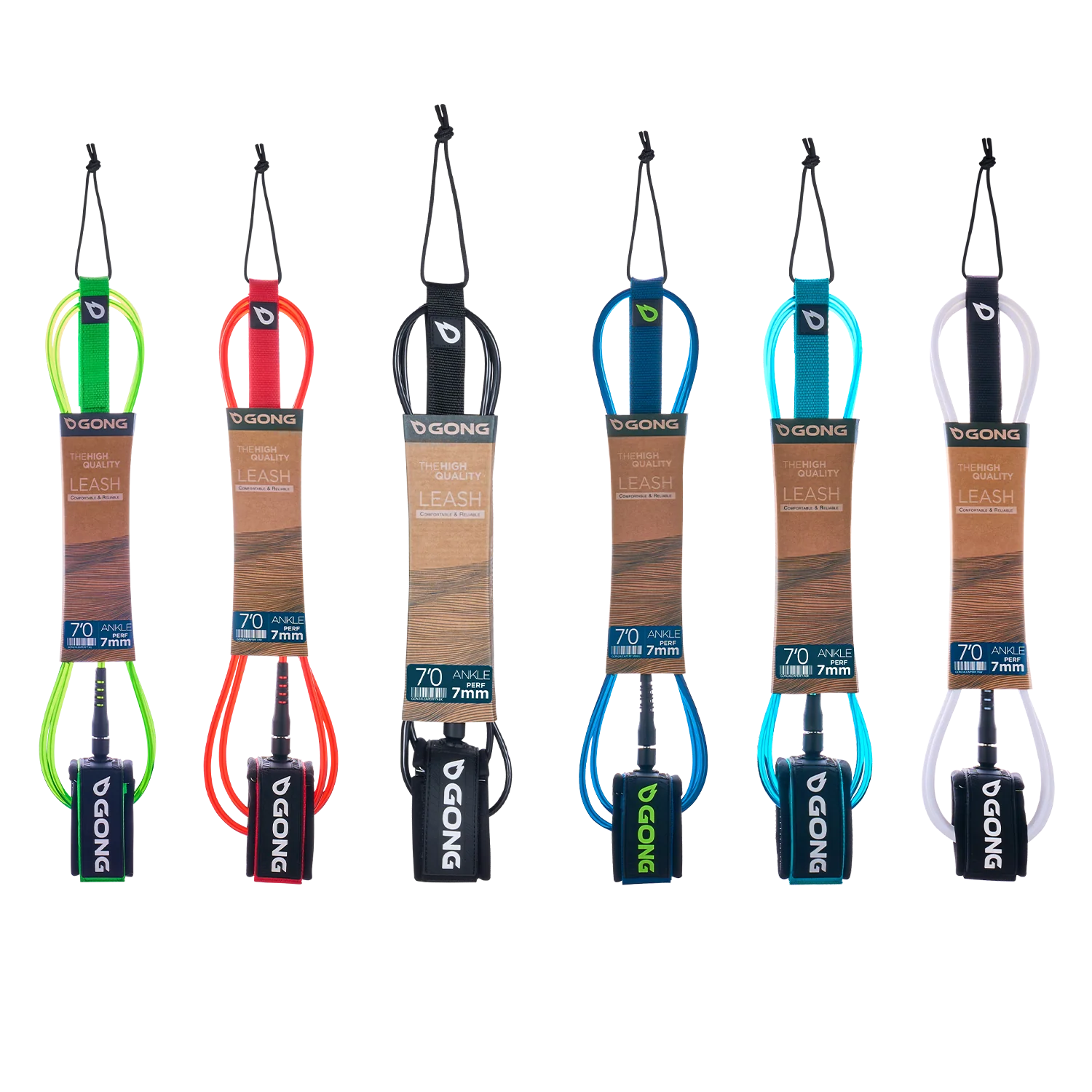 GONG | Leash Surf / SUP Perf  Cheville - 7mm