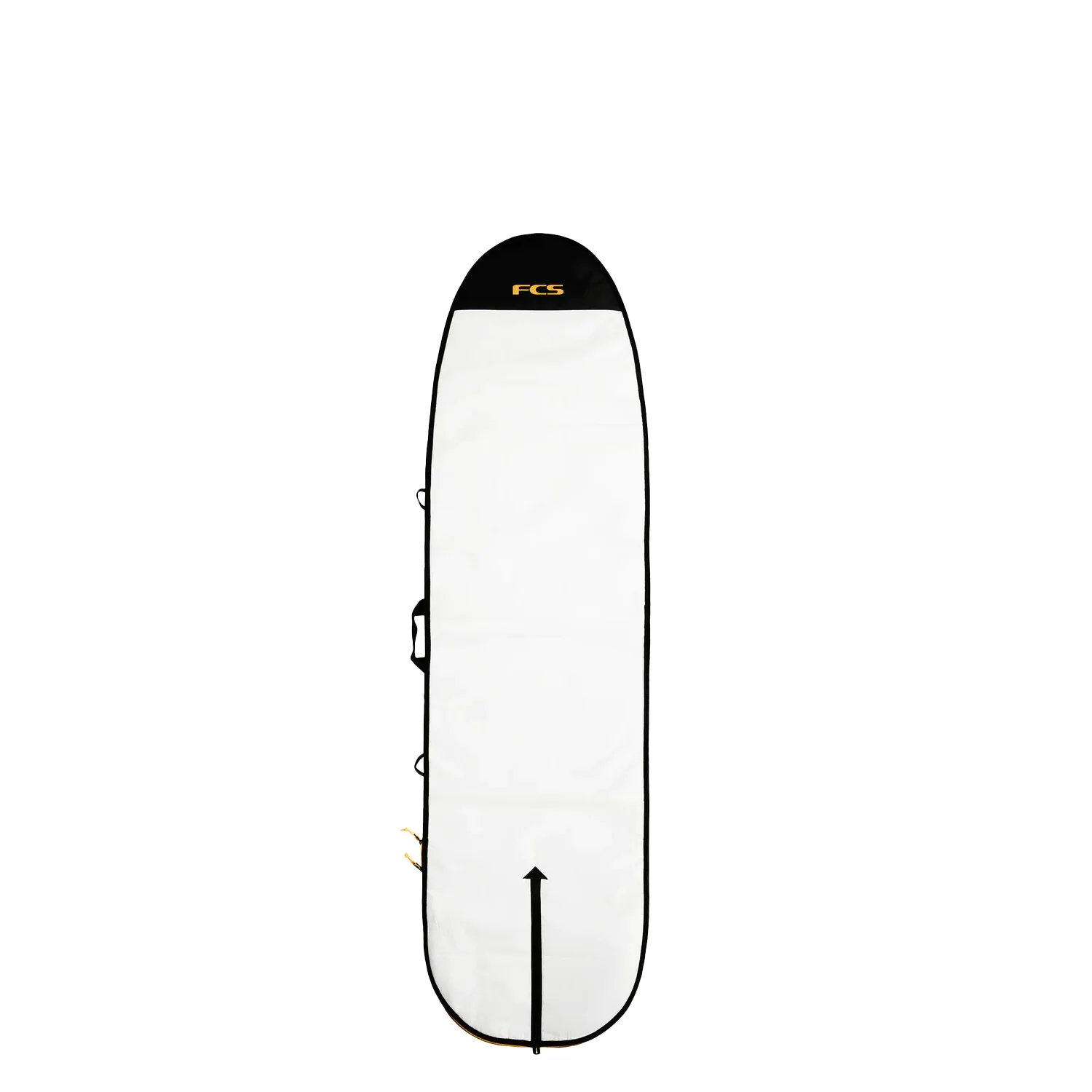 FCS | Classic Funboard Black/Mango