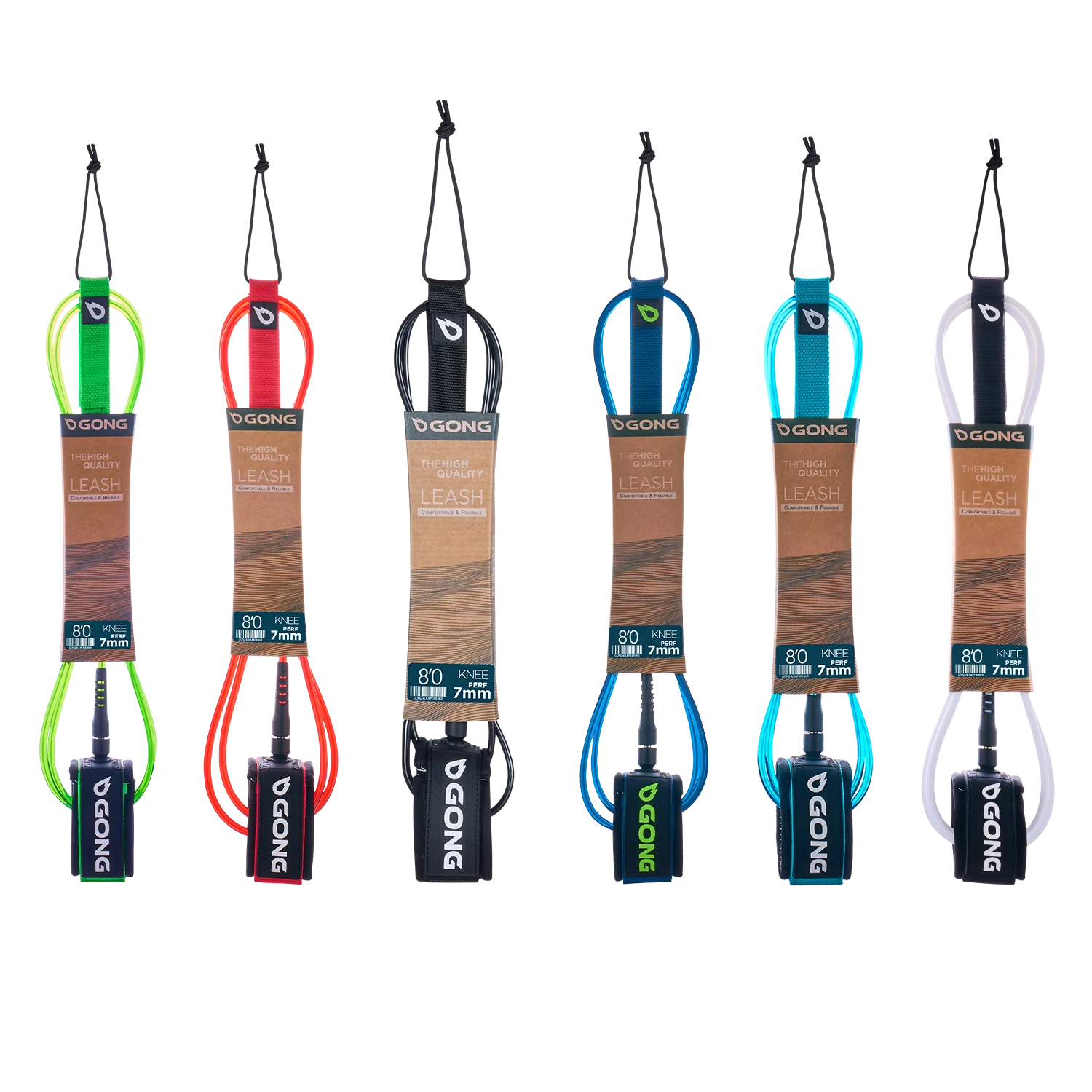 GONG | Leash Surf / SUP Perf  Genou - 7mm