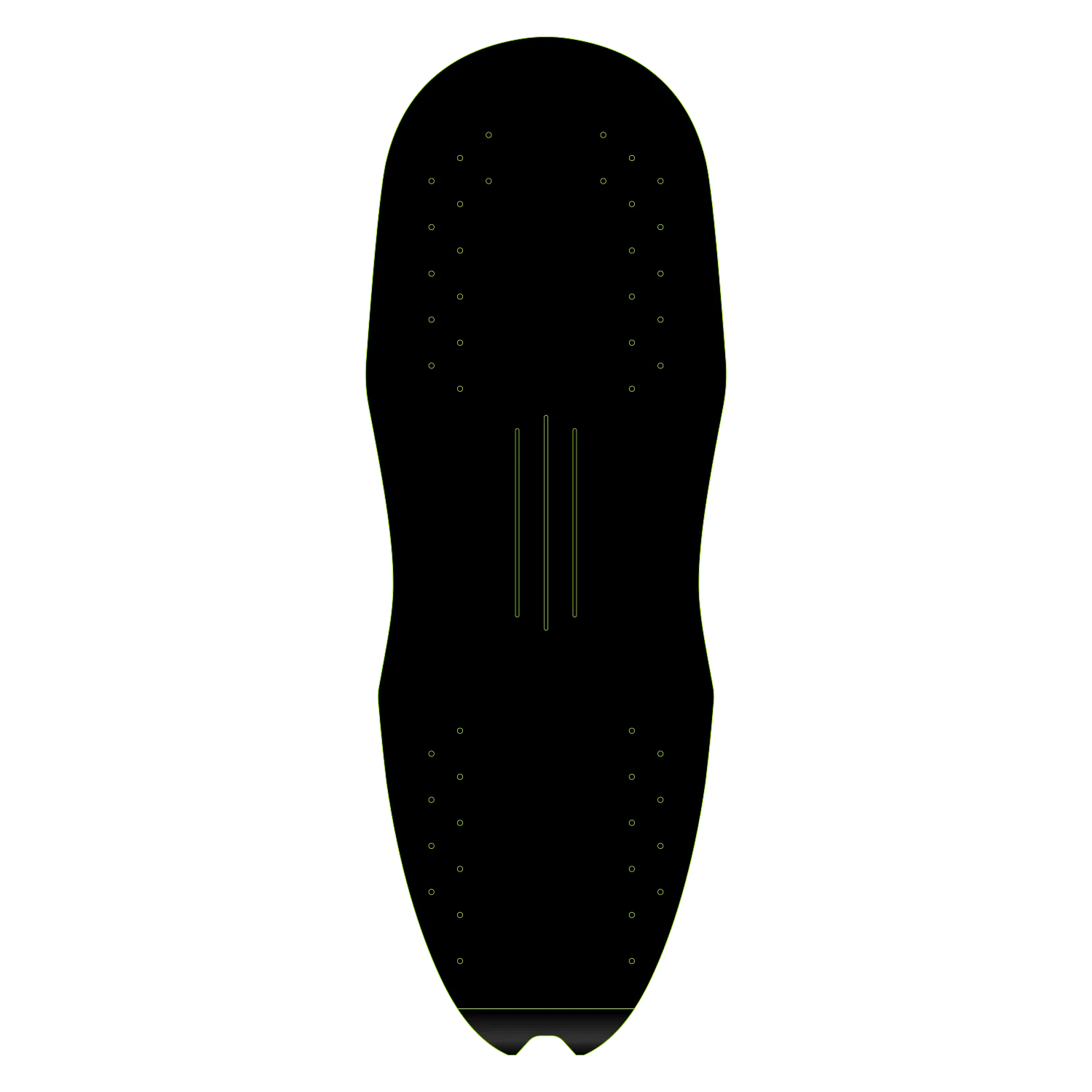 GONG | EVA Surf foil Brushed Pad Shape Lemon