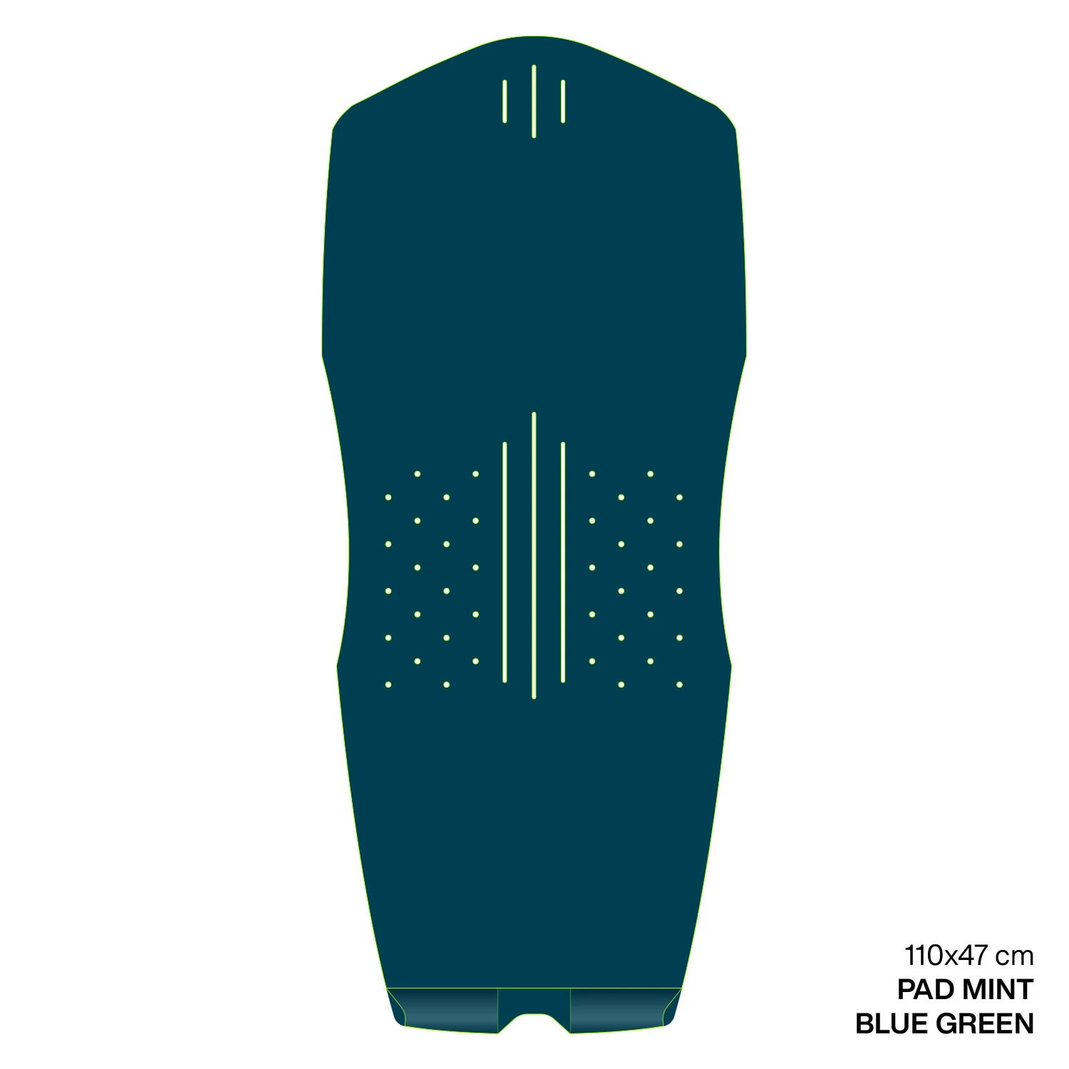 GONG | Eva Wingfoil Brushed Pad Shape Mint