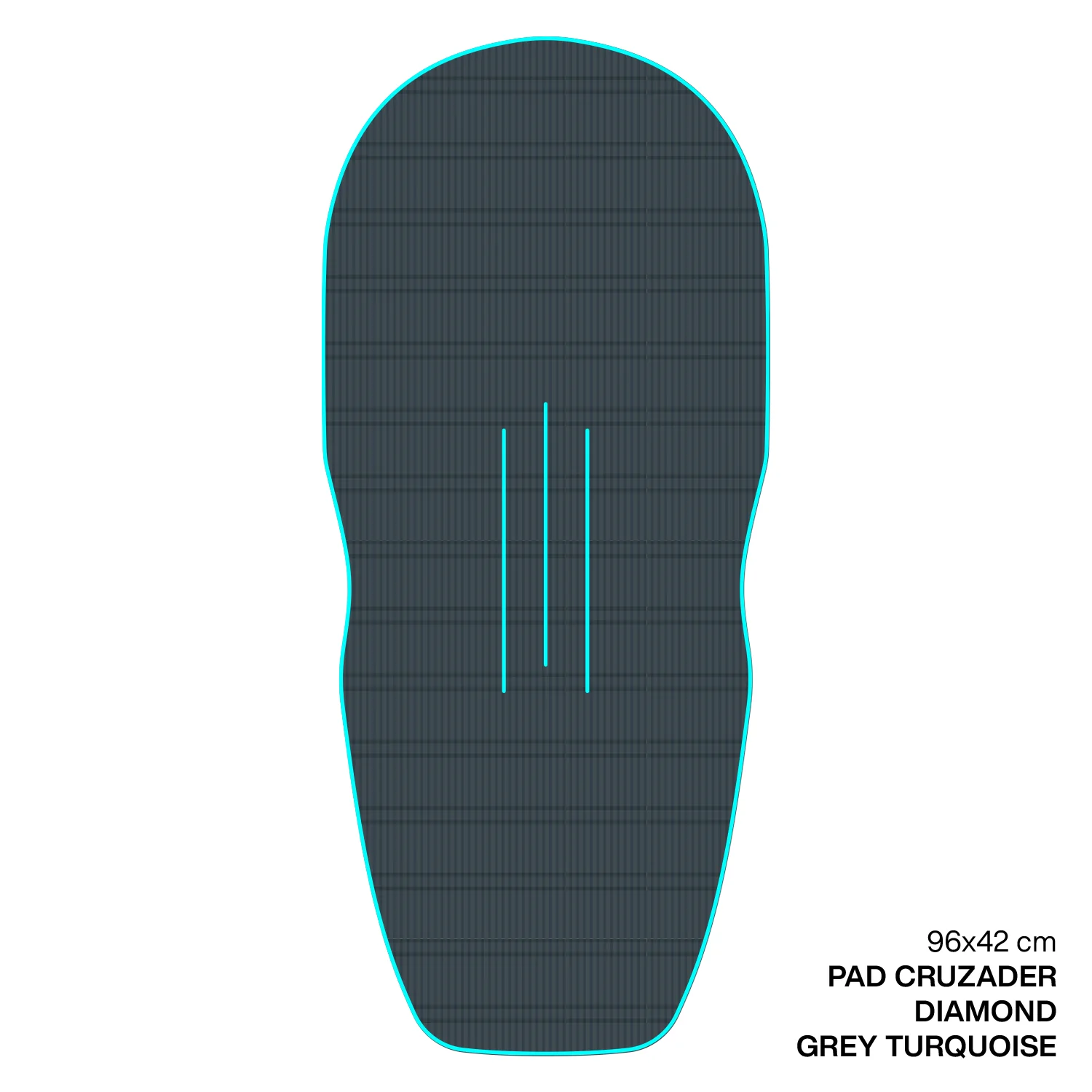 GONG | EVA Wingfoil Ridge Traction Pad Shape Cruzader Diamond