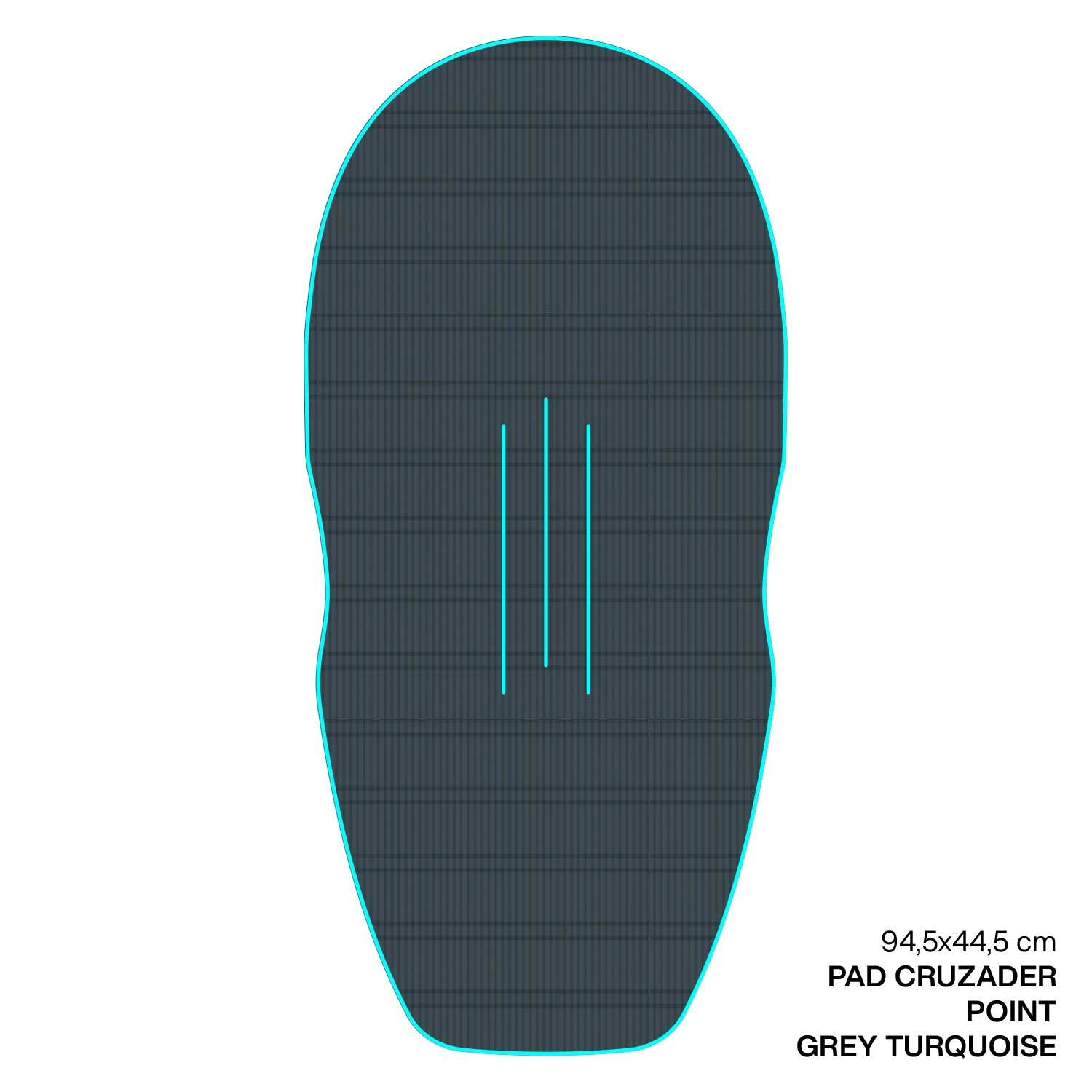 GONG | EVA Wingfoil Ridge Traction Pad Shape Cruzader Point