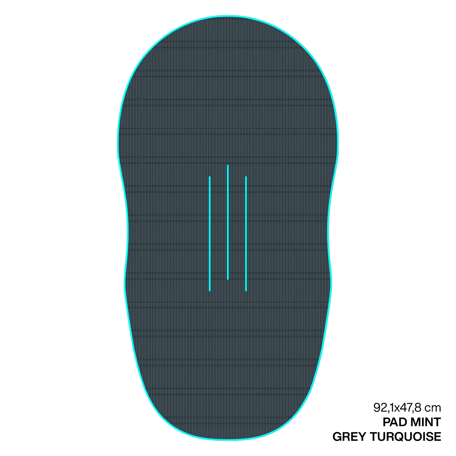 GONG | EVA Wingfoil Ridge Traction Pad Shape Mint