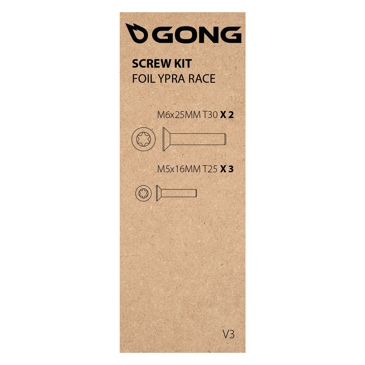 GONG | Kit Vis Foil Ypra Race V3