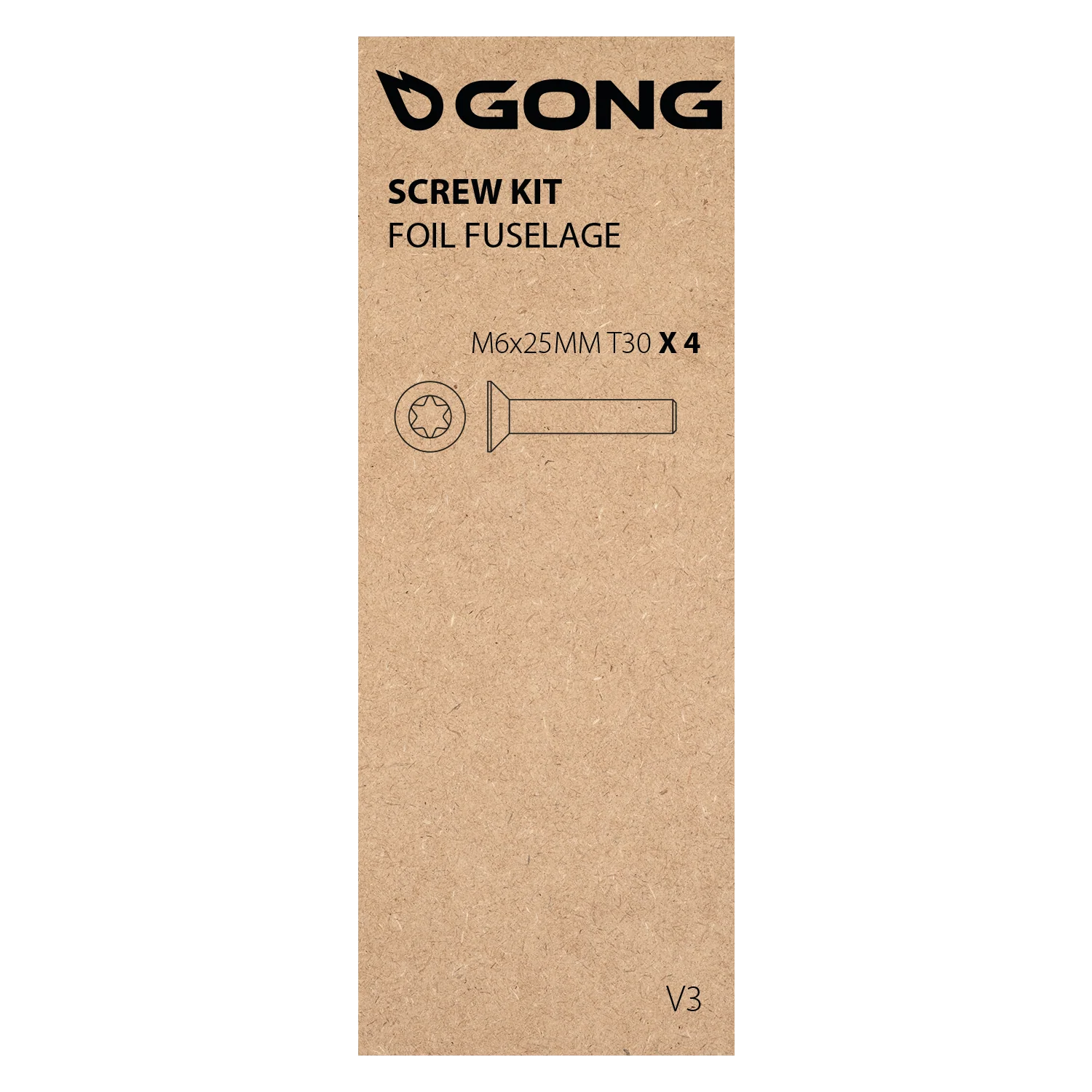 GONG | Kit Vis Front Wing et Stab V3
