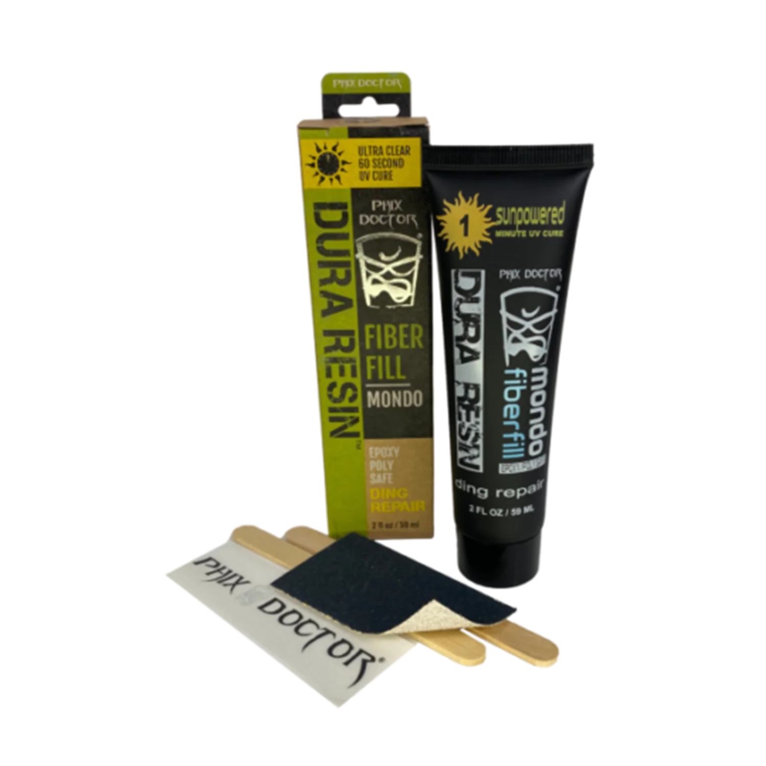 Phix Doctor | Sunpowered Mondo Dura Resin Fiberfill Tube 2 Oz