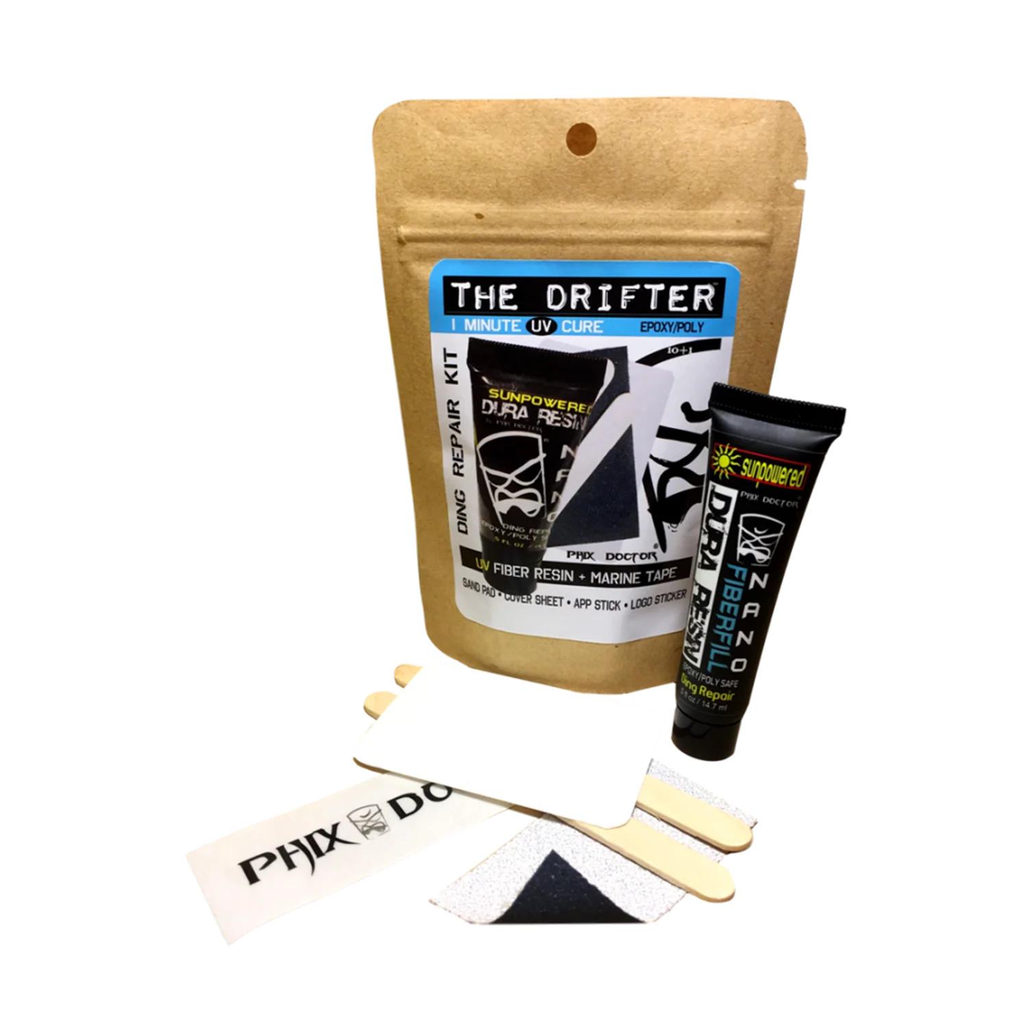 Phix Doctor | The Drifter 10+1 Travel Ding Kit