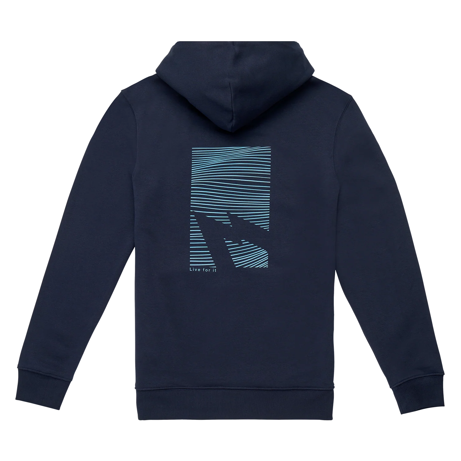 GONG | Sweat À Capuche Graphic Swell Unisexe en Coton Biologique