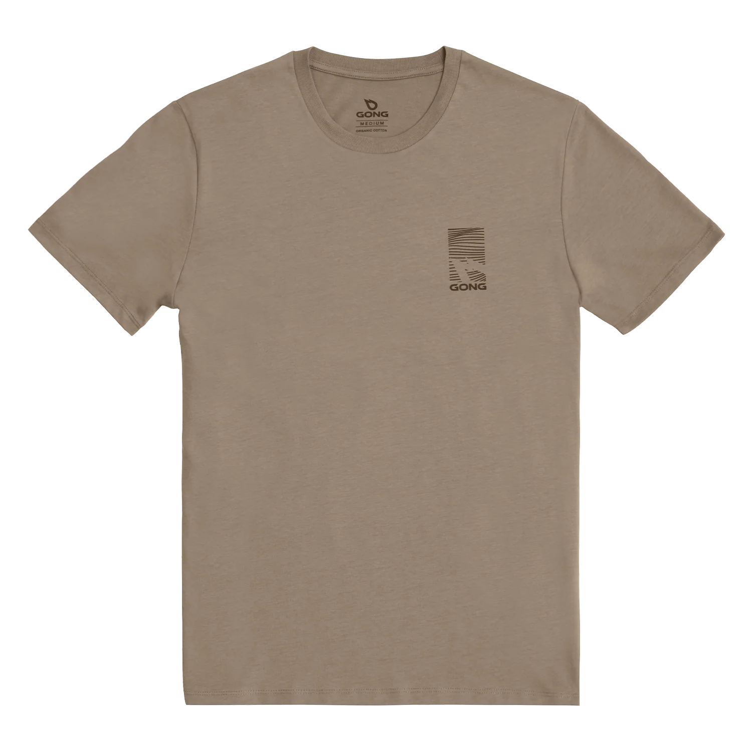GONG | T-Shirt Graphic Swell Unisexe en Coton Biologique